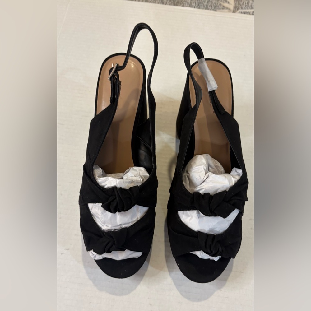 Aerosoles Nadia Black Women's Slingback Heels